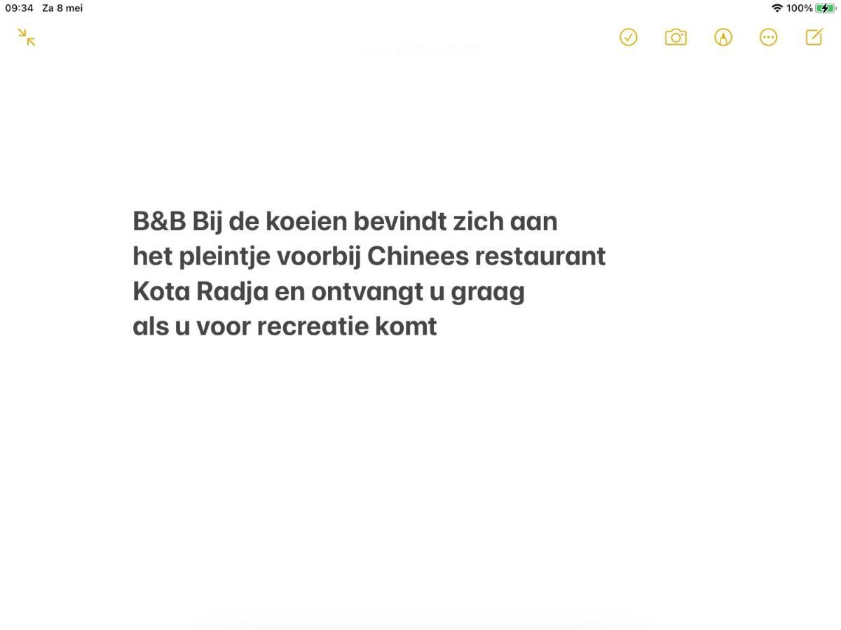 B&B Bij De Koeien Tubbergen Екстер'єр фото